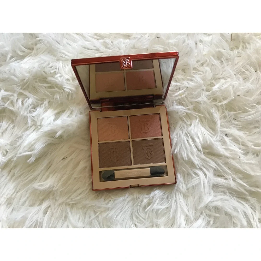 Burberry Eyequad 01 Iconic Honey Russet Collection 4 Eyeshadow Palette NEW
